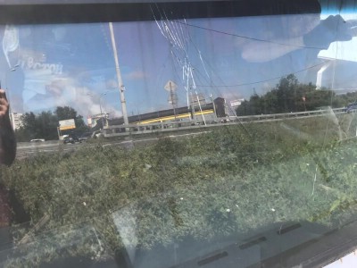 Установка лобового стекла Mercedes Actros 1996-