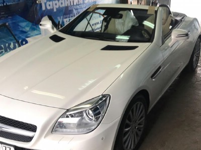 Установка лобового стекла Mercedes W172 (SLK-CLASS) Cabrio 2011-