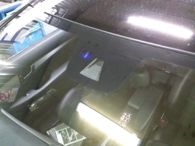 Установка лобового стекла Mercedes w204 COUPE 2011-