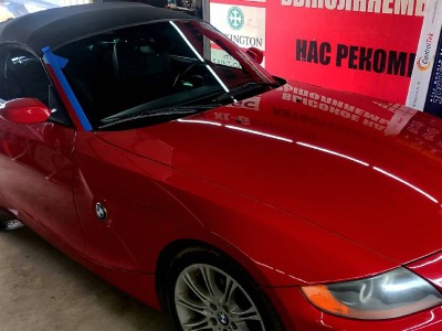Установка лобового стекла BMW Z4 2002-2008