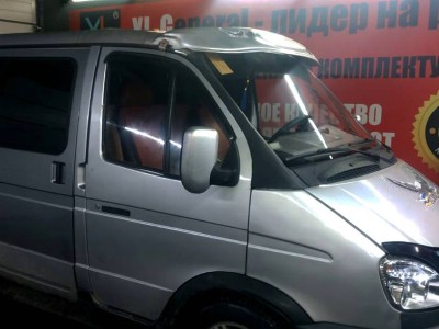 Установка лобового стекла Газель 1990-