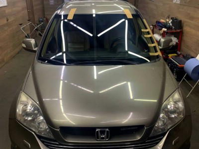 Установка лобового стекла Honda CR-V III -