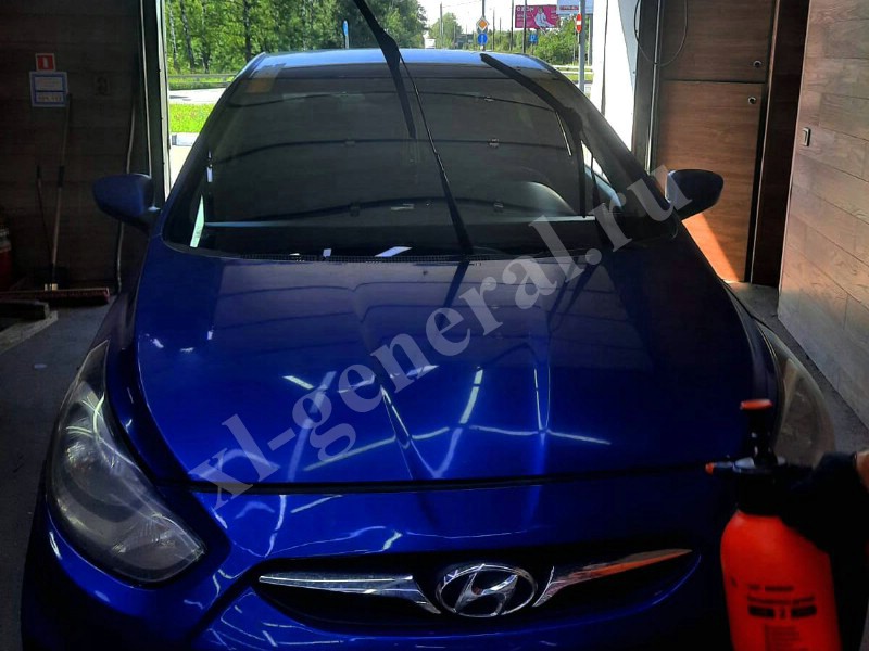Установка автостекла Huyndai Solaris 2010-2017