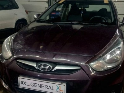 Установка лобового стекла Hyundai Solaris 2010-2017