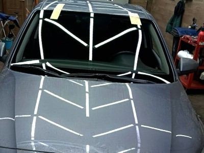 Установка лобового стекла Hyundai Solaris 2017-