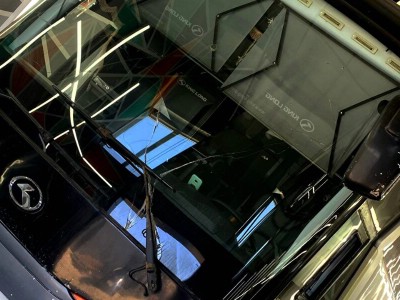 Установка лобового стекла King Long XMQ7129Y -