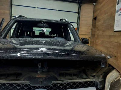 Установка лобового стекла Mercedes Benz GLK-Class X204 2008-2015