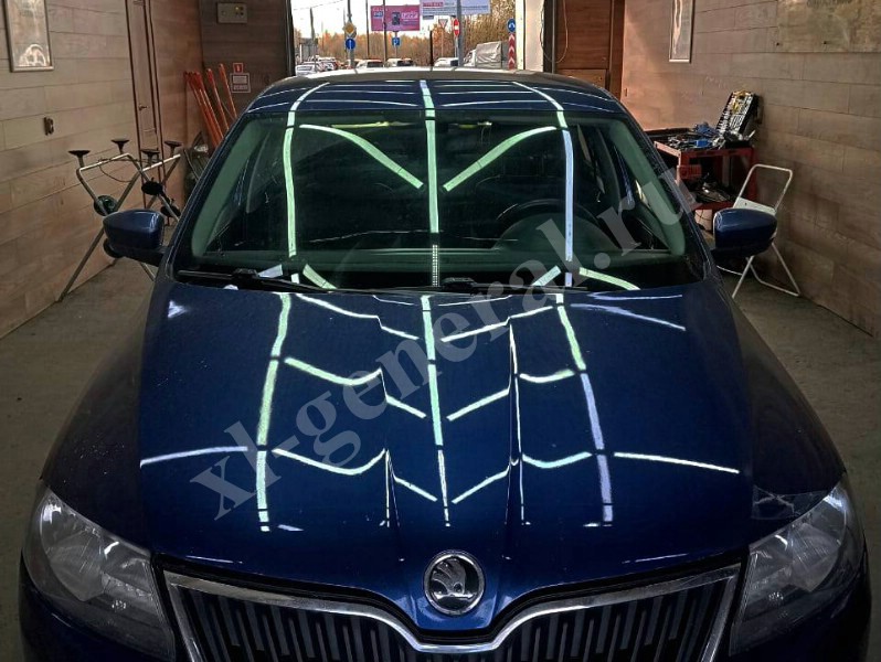 Установка автостекла Skoda Rapid 2013-