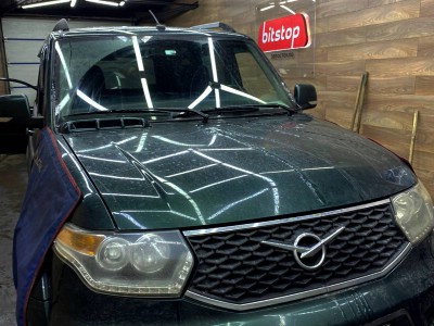 Установка лобового стекла UAZ Patriot 2013-